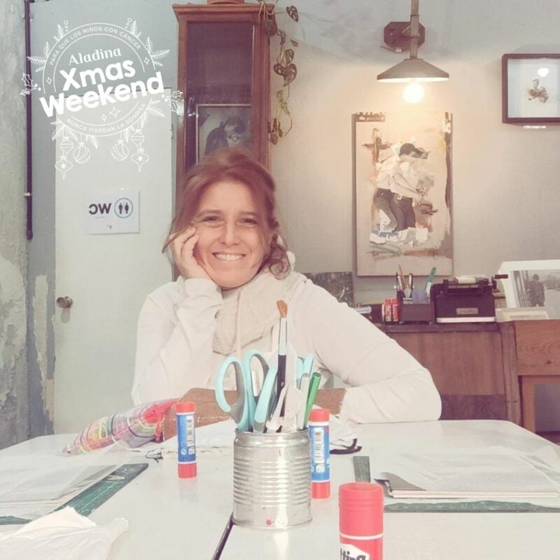 Taller de Arte Collage, decora tus tarjetas navideñas